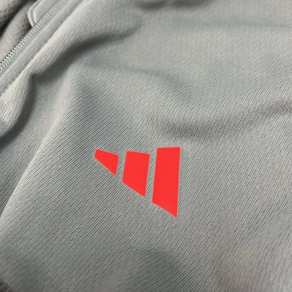 NEW Men’s Adidas Full Zip Hooded Track Top Size Large